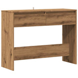 ZNTS Console Table Artisan Oak 100x35x76.5 cm Engineered Wood 856785