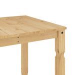 ZNTS Dining Table Corona 160x80x75 cm Solid Wood Pine 4005717