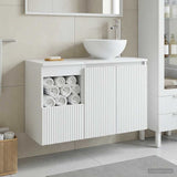 Bathroom Furniture Set 2 pcs White Engineered Wood 3404034
