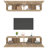 TV Cabinets 4 pcs Sonoma Oak 80x30x30 cm Engineered Wood 3114184
