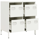 Sideboard White 68x39x73.5 cm Cold-rolled Steel 851261