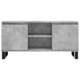 TV Cabinet Concrete Grey 104x35x50 cm Engineered Wood 827024
