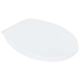 Rimless Toilet 7 cm Extra Height Soft Close Ceramic White 145779