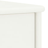 Bedside Cabinet White 35x30x40 cm Solid Pinewood 322222