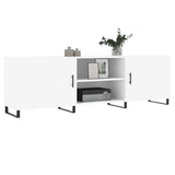 TV Cabinet High Gloss White 150x30x50 cm Engineered Wood 829118
