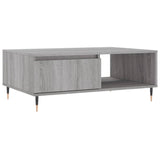 Coffee Table Grey Sonoma 90x60x35 cm Engineered Wood 827058