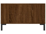 Coffee Table Brown Oak 102x50x40 cm Engineered Wood 829307