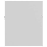 2 Piece Bathroom Furniture Set White Engineered Wood 804800