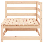 Garden Corner Sofas 2 pcs Solid Wood Pine 805675