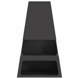Fire Pit Black 60 x 35 x 100 cm Steel 858938