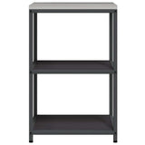 Kitchen Storage HATTEM Black 60 x 50 x 92 cm Steel 874961