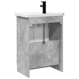 Bathroom Furniture Set Concrete Grey 56 x 37.5 x 81 cm 3404167