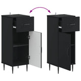 Bathroom Storage Cainet HAARLEM Black 30 x 31 x 80 cm 896826