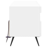 LED TV Cabinet White Engineered Wood 897645