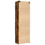 Storage Cabinet Smoked Oak 70x42.5x225 cm Engineered Wood 3281340