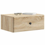 Wall-Mounted Bedside Cabinet 2 pcs Sonoma Oak 49 x 34.5 x 20 cm 899130