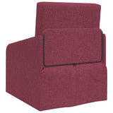 Sofa Bed Wine Red 65 x 80 x 83 cm Fabric 4106640