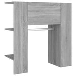 ZNTS Hallway Cabinet Grey Sonoma 97.5x37x99 cm Engineered Wood 820515