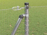 Welded Wire Fence with Concrete Base 10 x 1.2 m 3353766