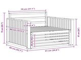 2 Piece Outdoor Sofa Natural 3436389