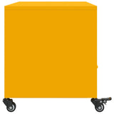 TV Cabinet Mustard Yellow 68x39x43.5 cm Steel 846701