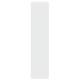 Room Divider Bookcase 3-Tier White 123x29x123 cm Engineered Wood 857985