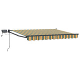 Manual Retractable Awning with LEDs 3.5 x 2.5 m 3419453