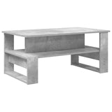 Coffee Table Concrete Grey 90 x 50 x 40 cm Engineered Wood 8000215