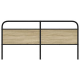 Replace Headboard Sonoma Oak 180 cm Steel and Engineered Wood 4100294
