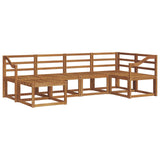 Outdoor Sofa Set 6 pcs Natural 3366652