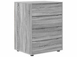Storage Cabinets 60 x 48 x 105 cm Engineered Wood Grey Sonoma 3406241