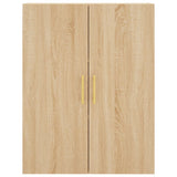 Wall Mounted Cabinet Sonoma Oak 69.5x34x90 cm 828415