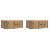 Bedside Cabinet with Drawer 2 pcs Artisan Oak 49 x 34.5 x 20 cm 897954