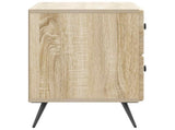 Bedside Cabinet Sonoma Oak 62 x 34.5 x 47.5 cm Engineered Wood 895467