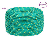 Multipurpose Utility Rope 8 mm 250 m Green PP 420 kg Max Load 3473119