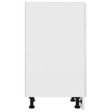 Drawer Bottom Cabinet Lyon White 30x46x81.5 cm Engineered Wood 801204