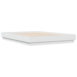 Bed Frame without Mattress White 160x200 cm 3209842
