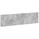 Wall-Mounted Headboard UTRECHT Concrete Grey Engineered Wood 897808
