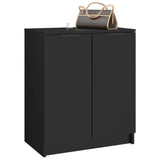 Shoe Cabinet Black 59x35x70 cm Engineered Wood 811422