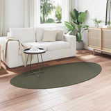 Carpet HUARTE Forest green 100 x 200 cm Polyester 4103692