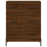Highboard Brown Oak 69.5x34x180 cm Engineered Wood 3189396