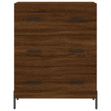 Highboard Brown Oak 69.5x34x180 cm Engineered Wood 3189396