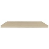 ZNTS Floating Wall Shelves 4 pcs Oak 90x23.5x3.8 cm MDF 323882