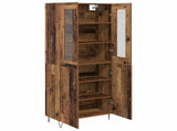 Highboard Old Wood 69.5 x 34 x 180 cm Engineered Wood 3402692