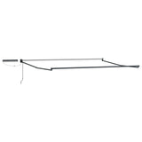 Electric Retractable Awning Beige and Anthracite 4 x 2 m 3420095