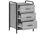Sideboard Grey Sonoma 40 x 33 x 80.5 cm Engineered Wood 8013791