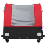 Bike Trailer Black and Red 45 kg Iron 94132