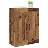 Wall Mounted Cabinet Old Wood 69.5 x 34 x 90 cm Engineered Wood 882427