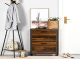 12-Shoe, Two-Door Storage Cabinet - Wood-Effect T3398P344480
