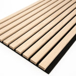 ZNTS WallArt Aku Acoustic Wall Panels Light Oak 4 pcs 447596